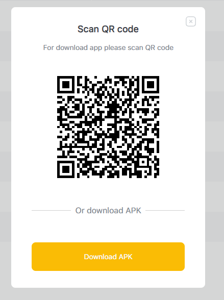 Qr Code Amk APK Download via QR-Code